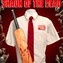 Clean Variant Shaun of the Dead Foree Electric Name Badge w/Bar Pin