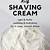 shaving cream recipe