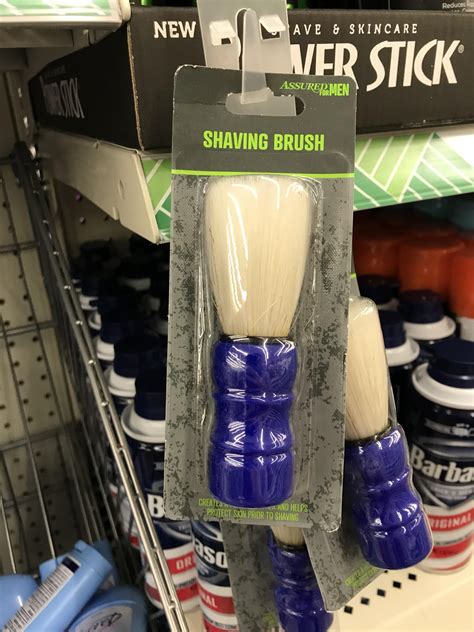 Shaving Brush Dollar Tree