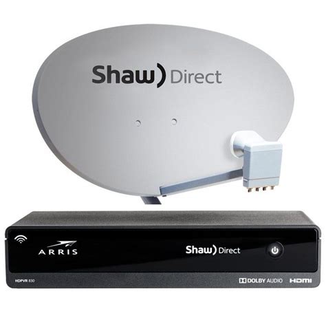 shaw direct satellite tv sign in
