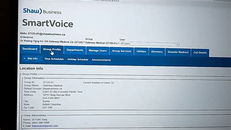 Shaw Login Smartvoice