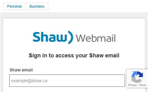 Shaw mail Down