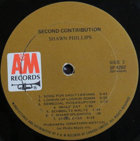 Shawn Phillips Second Contribution Reviews