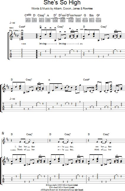 Cool She�s So High Tab Latest