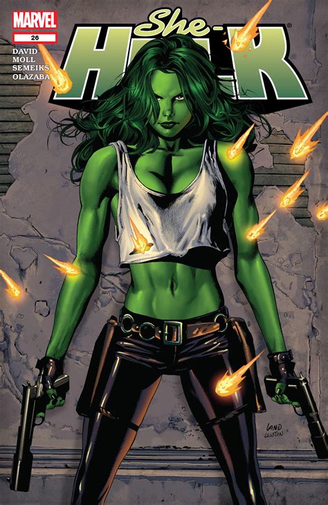 she hulk comic art