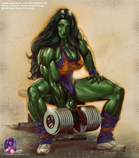 she hulk futanari 3d