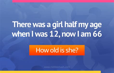 she is half my age 12