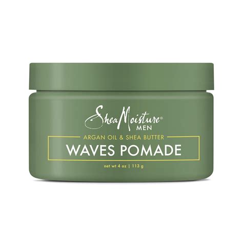 SheaMoisture Argan Oil & Shea Butter Waves Pomade 4oz Shea moisture