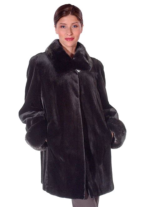 sheared mink jackets