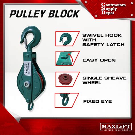 Sheave Pulley Block Specifications