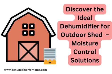shed dehumidifier