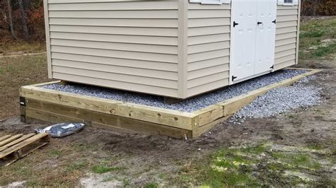 shed leveling
