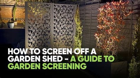 shed screening