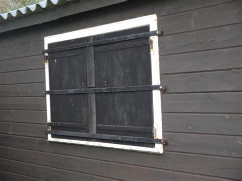 shed window bars