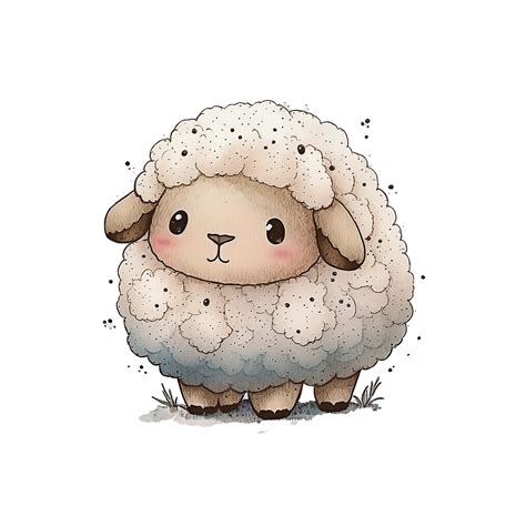 Sheep Digital Drawing