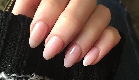 Sheer Light Pink Almond Nails Natural Ombre 23 Tips That Will Make