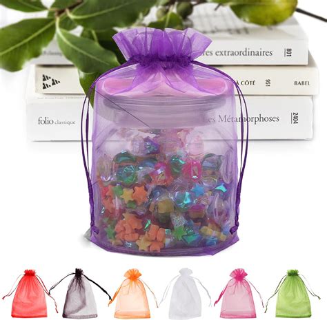 sheer drawstring bags