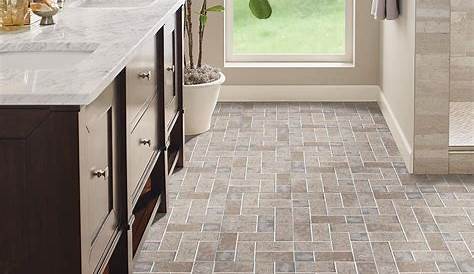 Luxury vinyl tile sheet floor layout design inspiration for kitchen