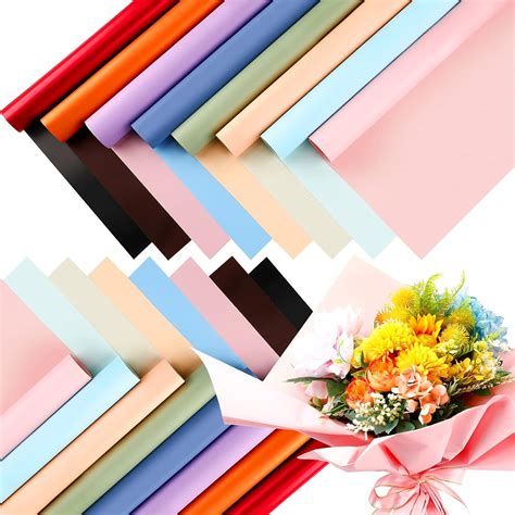 sheet flower wrapping paper