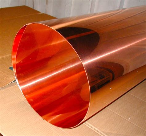 sheet of copper for still