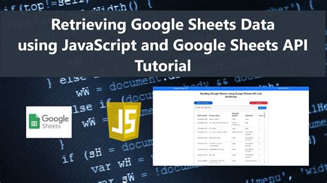 Sheets Google Api Js