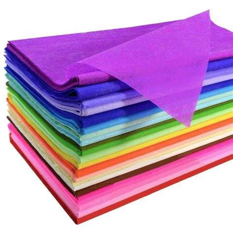 sheets of tissue paper
