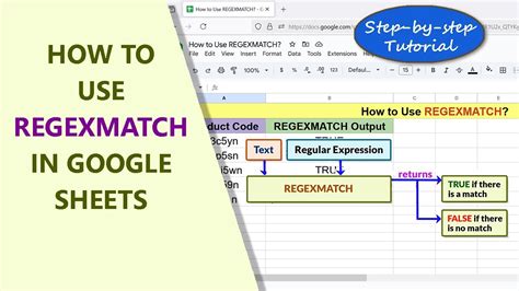Sheets Regexmatch