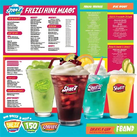 Sheetz Frozen Yogurt Menu