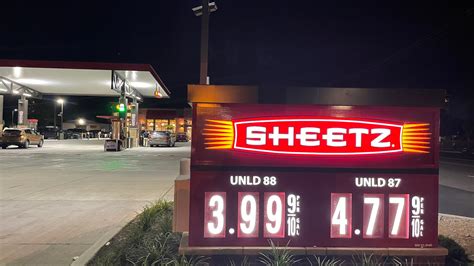 sheetz gas prices nc