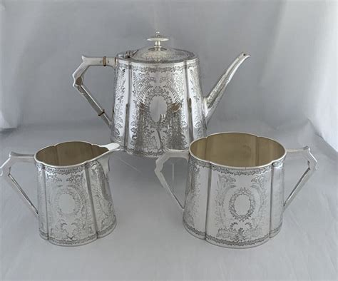 Sheffield Silver Plated Tea Set Value