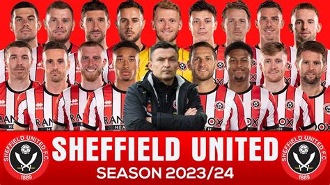 sheffield united squad numbers 23/24