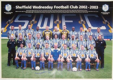 sheffield wednesday squad 2002
