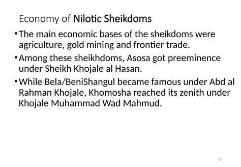 Sheikhdoms Definition