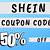 shein coupon code 50% off