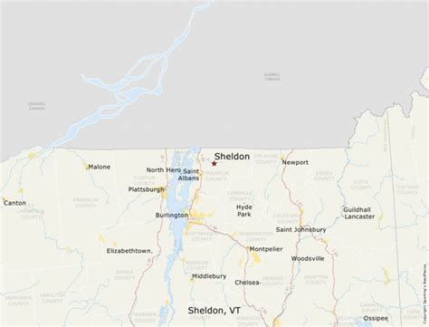 Sheldon Vt Directions