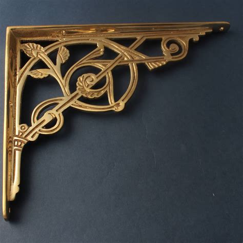 Shelf Brackets Antique Brass