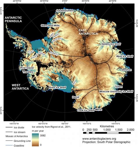 shelf map of antarctica without ice