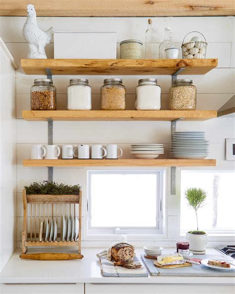 Shelf Storage In Kitchens