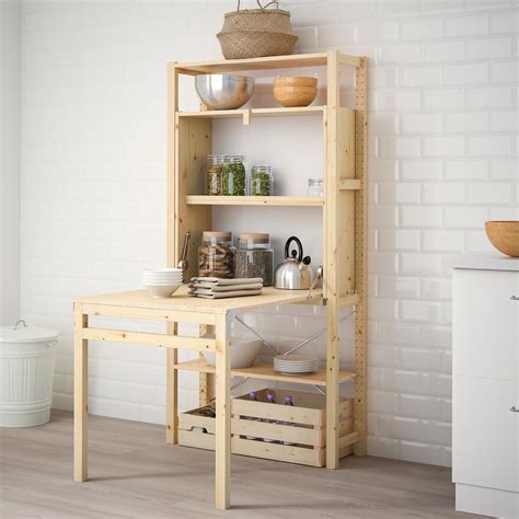 Shelf With Table Ikea