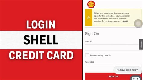 shell card login