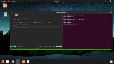 Shell Script In Alpine Linux