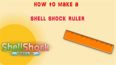 Shell Shock Printable Ruler