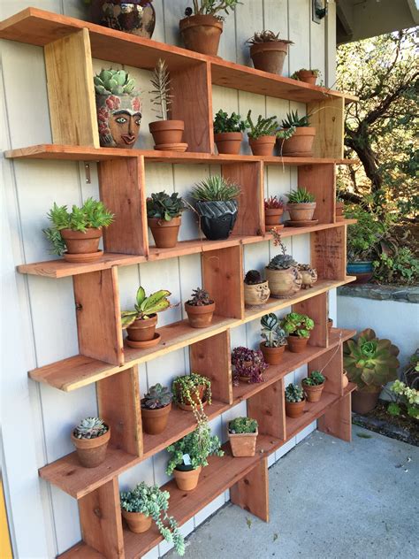 DIY plant shelves nearly complete!