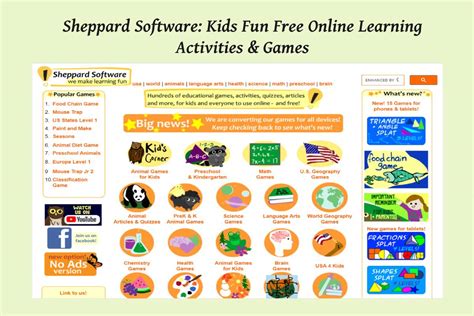 sheppard software games free online
