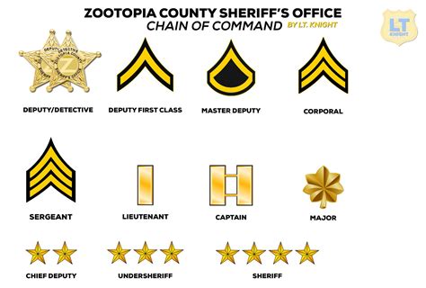 sheriff's office ranks