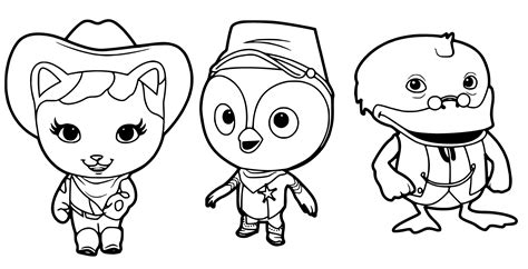 Sheriff Callie Characters Printable