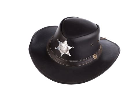 Sheriff Hat Leather