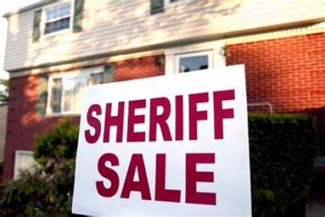 sheriff sale auctions for homes