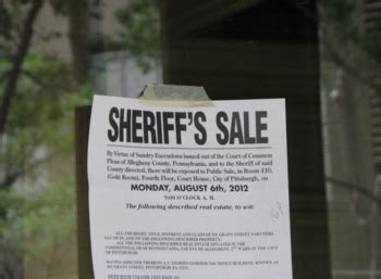 sheriff sales foreclosure near me rules