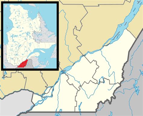 Sherrington Quebec Map